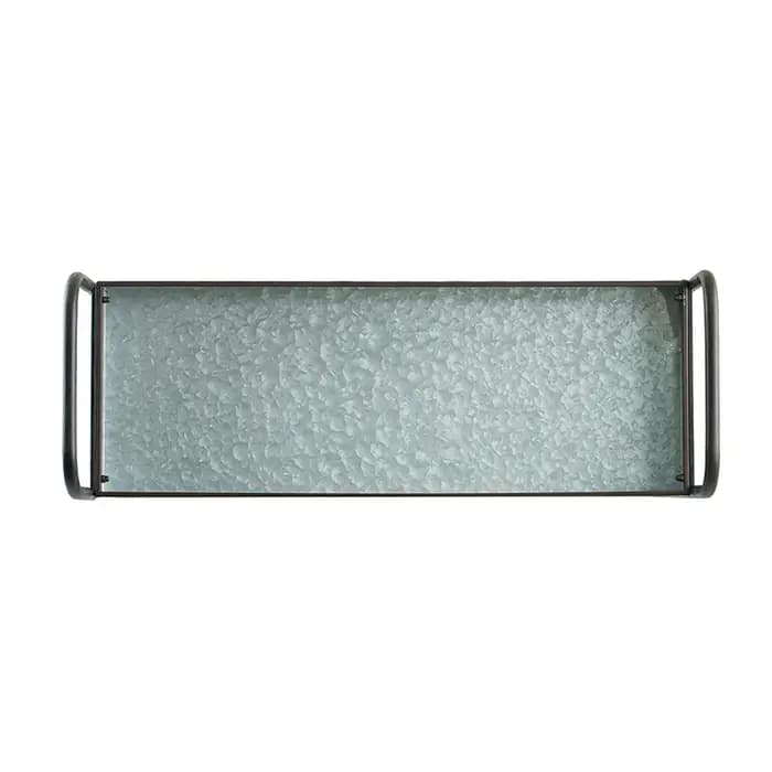 Étagère Galvanisée à 3 Niveaux, 35x12.5x40 Pouces