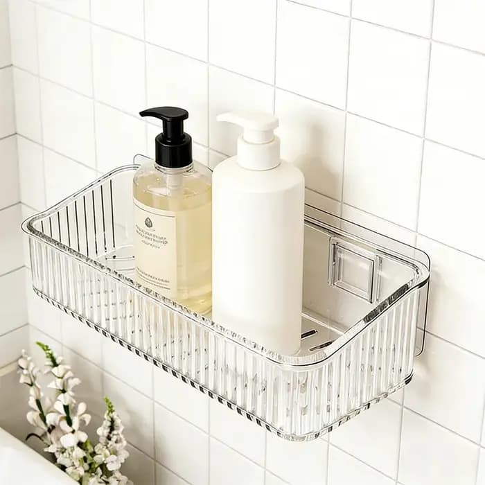 Étagère d'angle pour gel douche