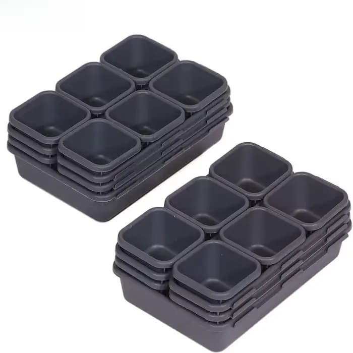 Organisateur de tiroir en plastique emboîtable