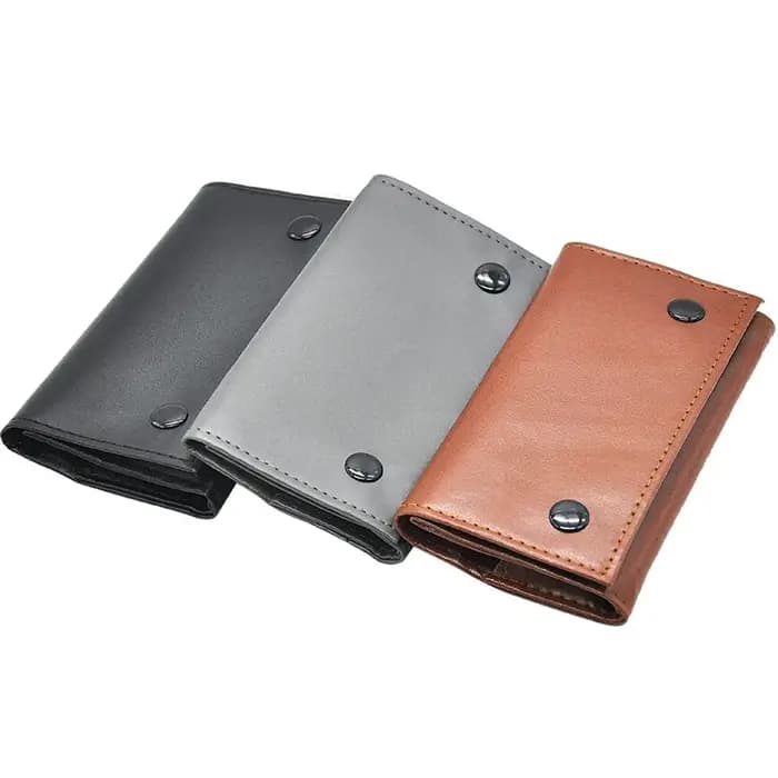 Offre spéciale Portable stockage de tabac/tabac pochette sac en cuir PU tuyau porte-Cigarette fumer porte-papier étui portefeuille sac