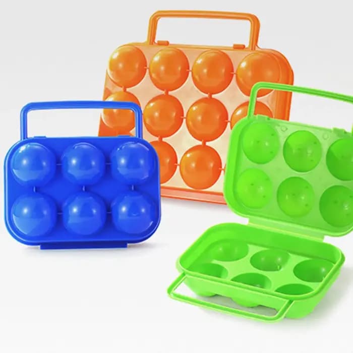 Boîte de rangement pour œufs à 6/12 compartiments