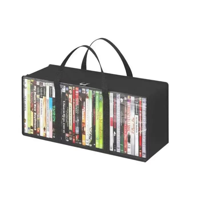 Organisateur de stockage de CD/DVD en tissu non tissé