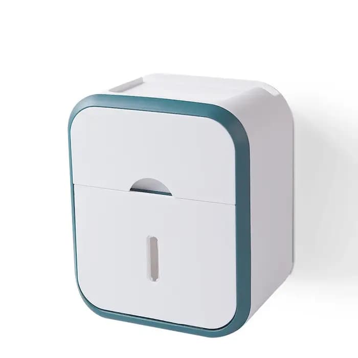 Porte-rouleau de papier toilette avec fenêtre de visualisation