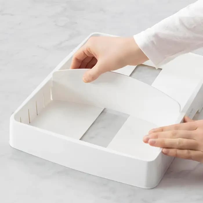 Support de rangement avec couvercle de récipient alimentaire