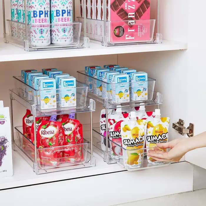 Organisateur de rangement sous évier à 2/3 niveaux