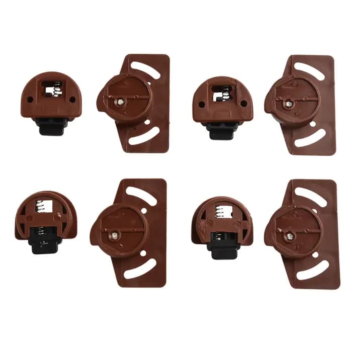 4/8 paires armoire porte coulissante engrenage roue engrenage Circuit imprimé panneau intérieur Kit