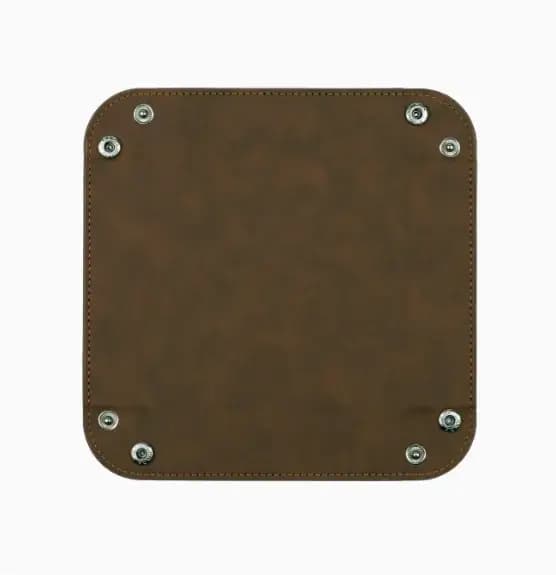 Boîte de rangement créative en cuir pour bureau, pliable, pour articles divers, petite boîte de rang