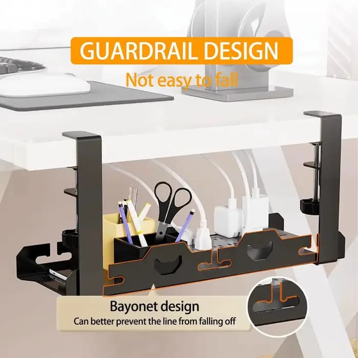 Support de rangement télescopique sous Table