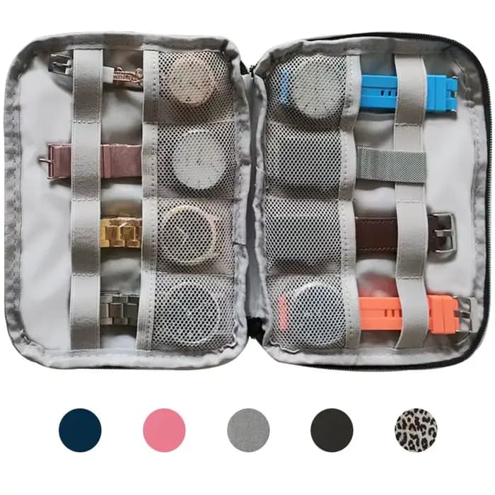 Boîte Portable étanche support de montre organisateur de rangement pour hommes femmes boîtes