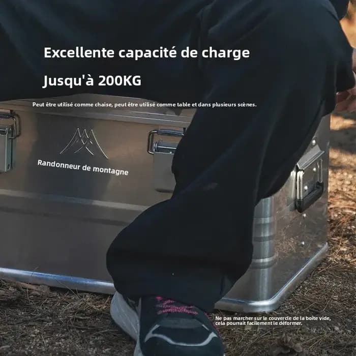 MOUNTAINHIKER 20L 30L 48L 50L 80L 96L Boîte de grande capacité pour le camping