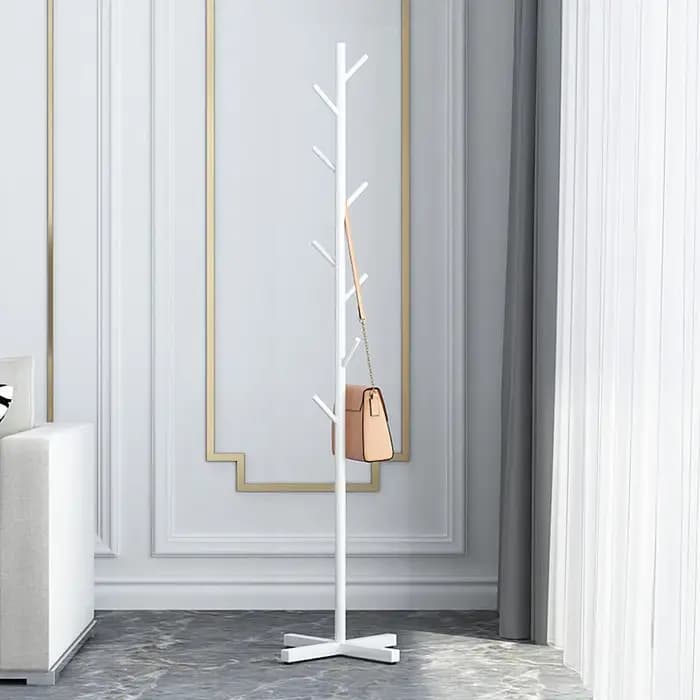 Porte-vêtements en marbre pour la maison, porte-vêtements simple sur pied pour la chambre à coucher,
