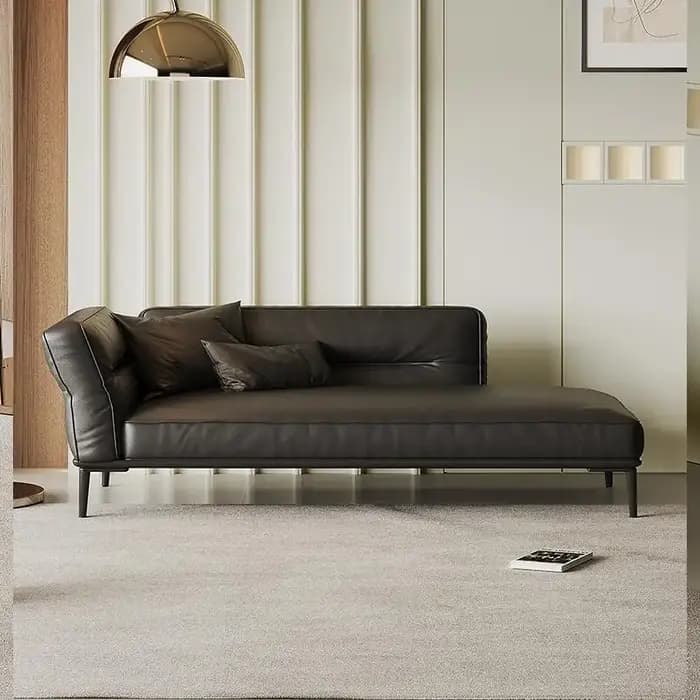 Banc de rangement nordique pour chambre à coucher