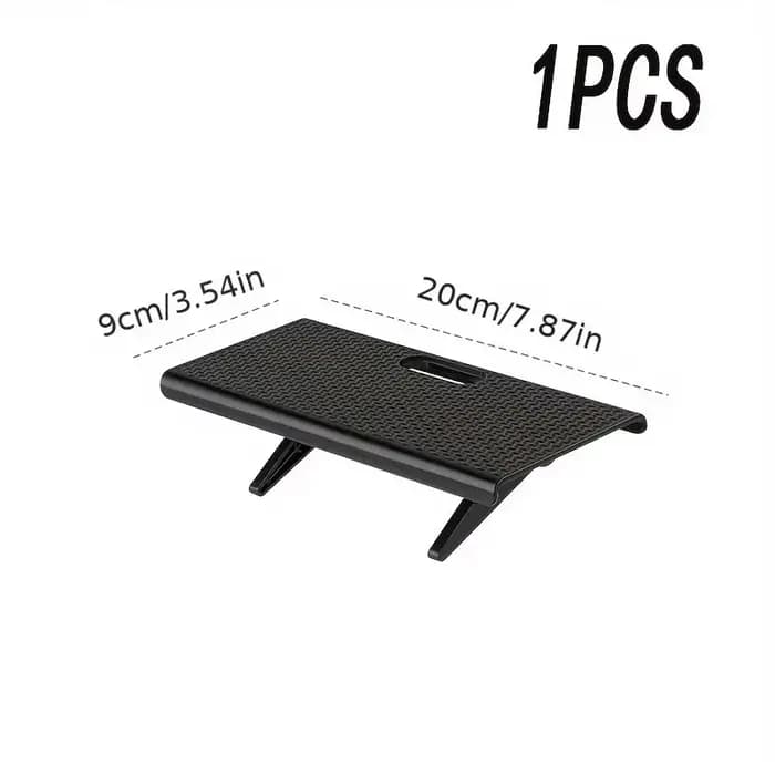 Étagère de rangement supérieure pour écran de télévision, support de rangement pour écran d'ordinate