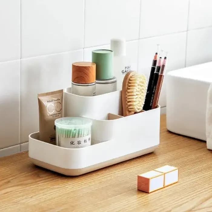 Boîte de rangement de maquillage créative avec tiroir pour coiffeuse
