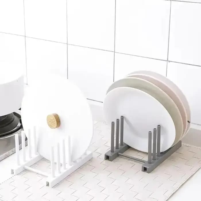 Égouttoir à vaisselle en plastique multifonctionnel pour armoire de cuisine