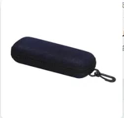 1PC 2025 Nouvelle boîte à lunettes en tissu Oxford EVA résistante à la pression, sac à fermeture écl
