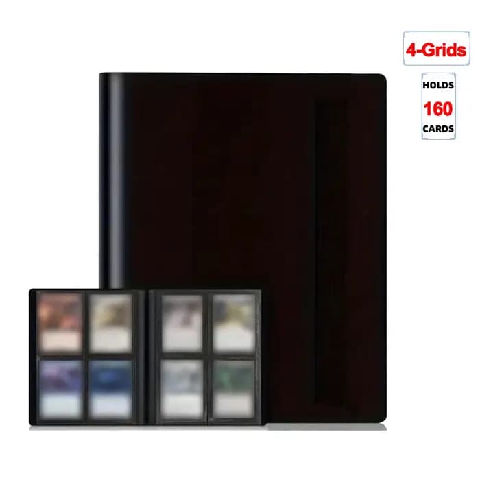 Classeur de cartes 160/360/480, 1 pièce, porte-cartes à collectionner, livre de couverture en PP pou