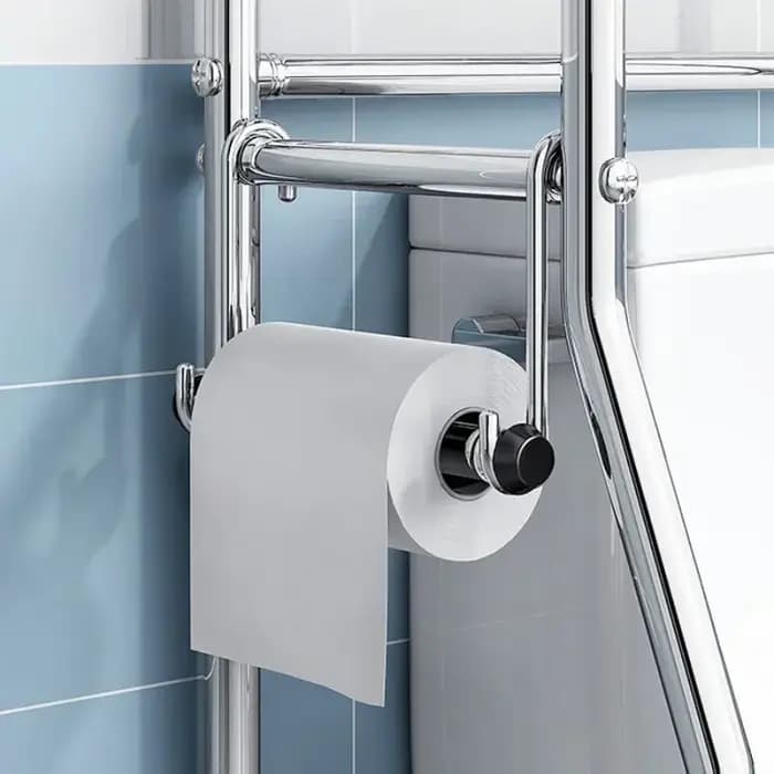 Étagère de rangement pour salle de bain au-dessus des toilettes