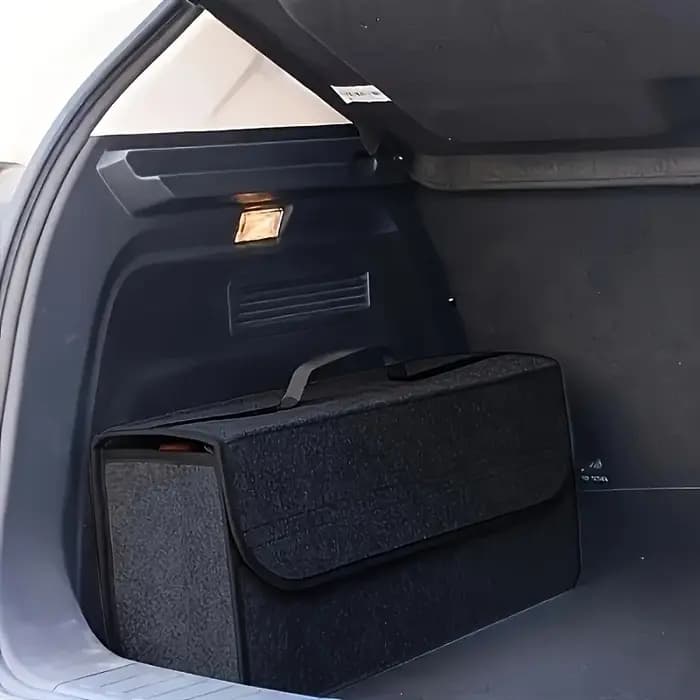 Organisateur de coffre de voiture (1 pièce) : pliable