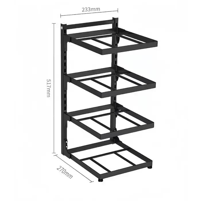 Étagère de rangement multi-niveaux pour évier de cuisine