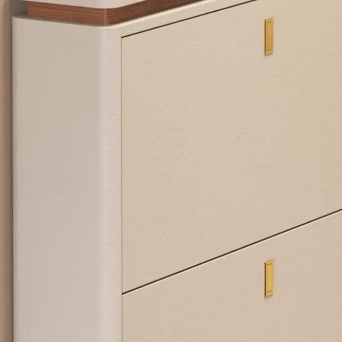 Organisateur de chaussures de balcon, meuble à chaussures mince de luxe en bois, étagère à chaussures pour entrée d'hôtel, organisateur de chaussures, mobilier de chambre