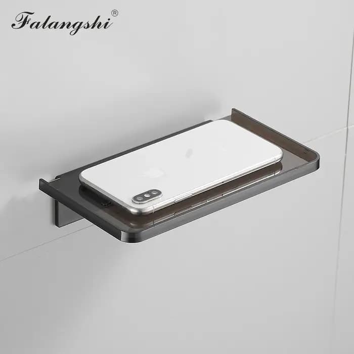 Étagères de rangement en plastique noir T1 HOShelf