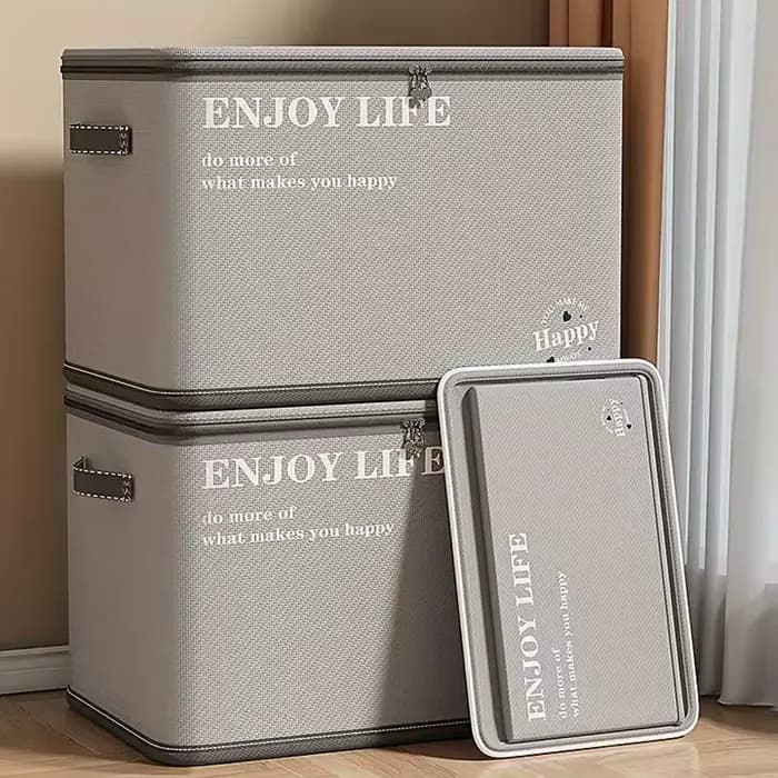 Boîte de rangement superposable pour vêtements