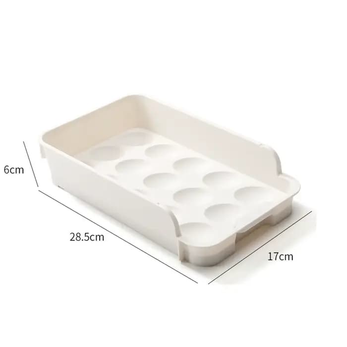 Boîte de Rangement d'emoufs Empilable pour Réfrigérateur