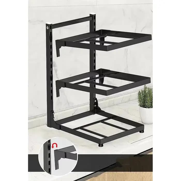 Support de rangement pour cuisinière multicouche