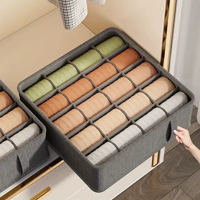 Tiroir organisateur de sous-vêtements chaussettes soutien-gorge pantalons boîte de rangement de vêtements armoire de