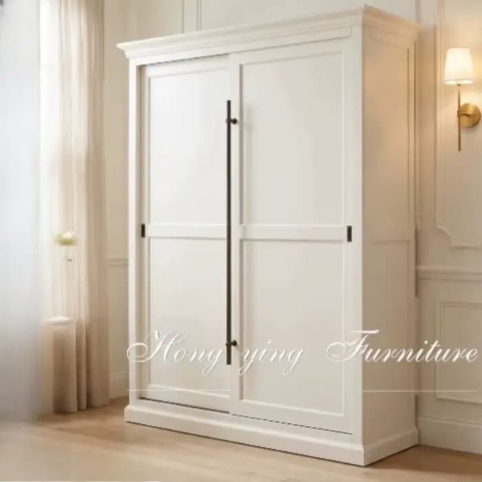 Armoire de rangement de style français rétro