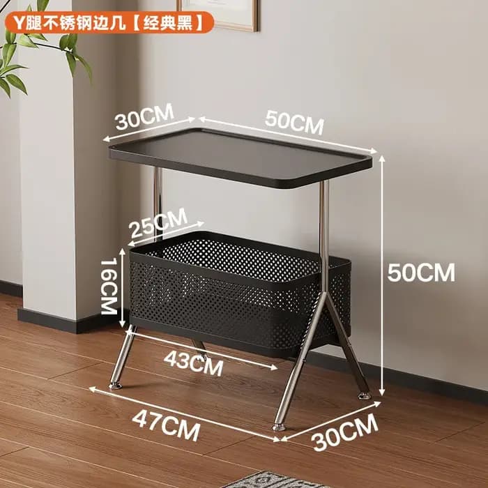 Table d'appoint en métal