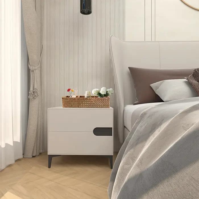 Paniers de rangement tissés à la main avec couvercle, boîte de rangement pour vêtements anti-poussière, conteneur de garde-robe rectangulaire, organisateur d'articles divers, 3 grilles