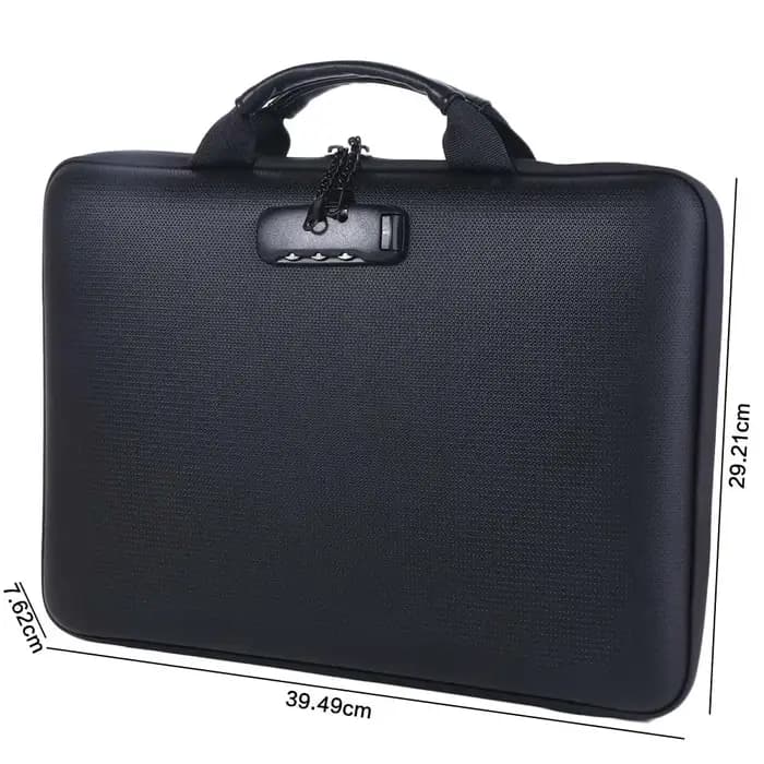 Boîte à documents ignifuge à 13 compartiments accordéon