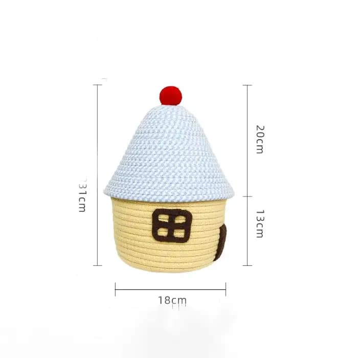 Nouveau panier de rangement mignon bureau divers cosmétiques boîte