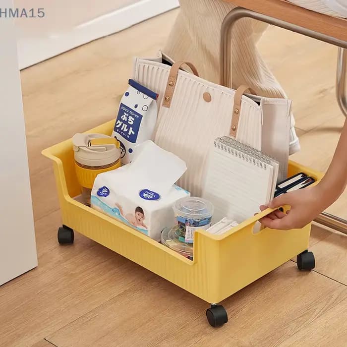 Boîte de rangement de bureau à grande ouverture