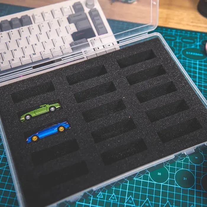 Boîte de rangement pour modèle de voiture