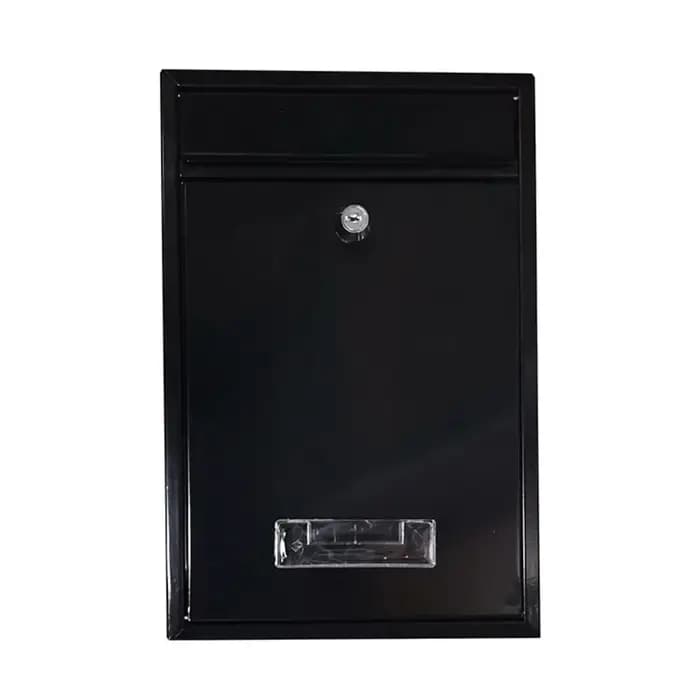 Boîte aux lettres murale étanche à la pluie, verrouillage sécurisé avec 2 clés, boîte à suggestions