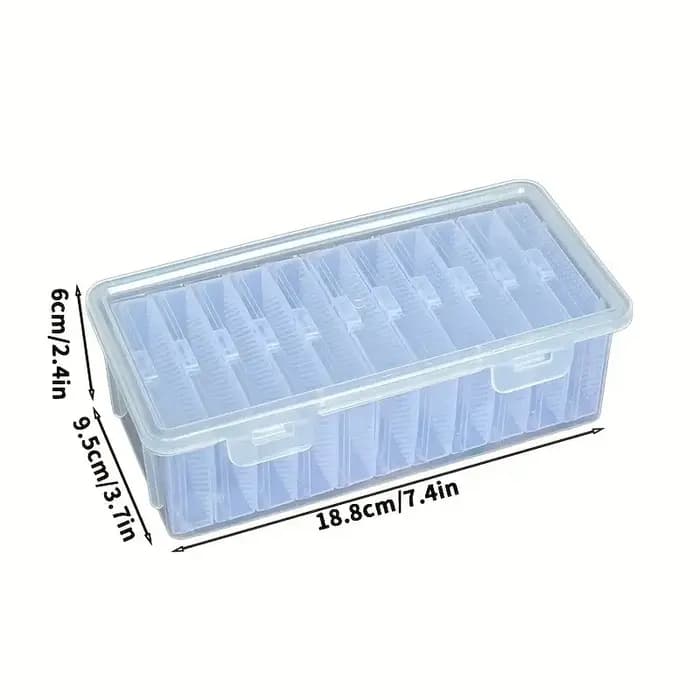 Plateaux de rangement pour peinture diamant avec couvercles