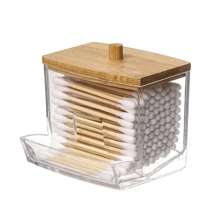 Boîte de rangement pour coton-tige