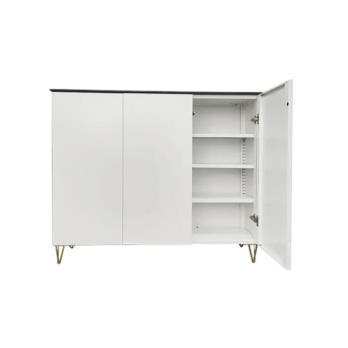 Meubles de maison étagère à chaussures armoire de rangement grand étagère à chaussures en métal