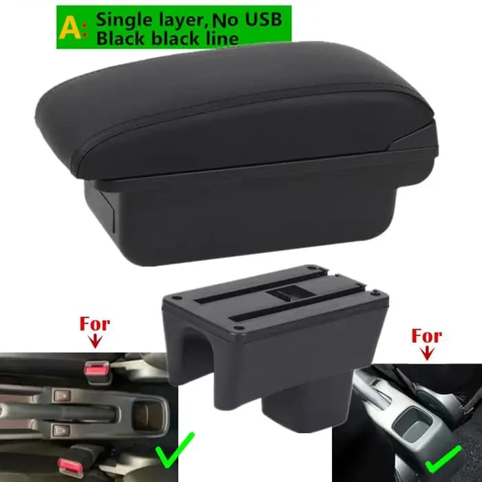 Boîte d'accoudoir pour Suzuki Swift, accoudoir de voiture pour Suzuki Swift 2005-2025, accessoires d