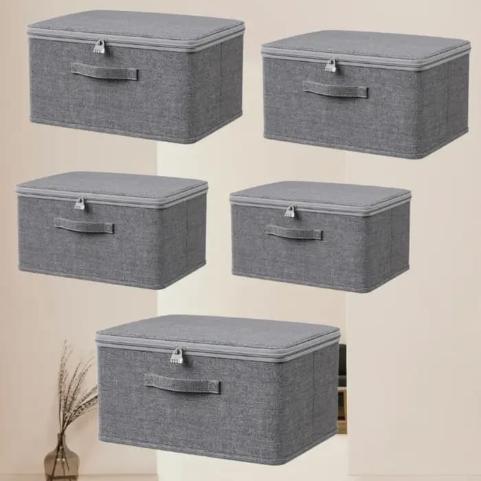 Nouvelle boîte verrouillable organisateur de vêtements avec mot de passe serrure pantalon pull armoires de rangement en couches jean organisateurs de stockage de confidentialité