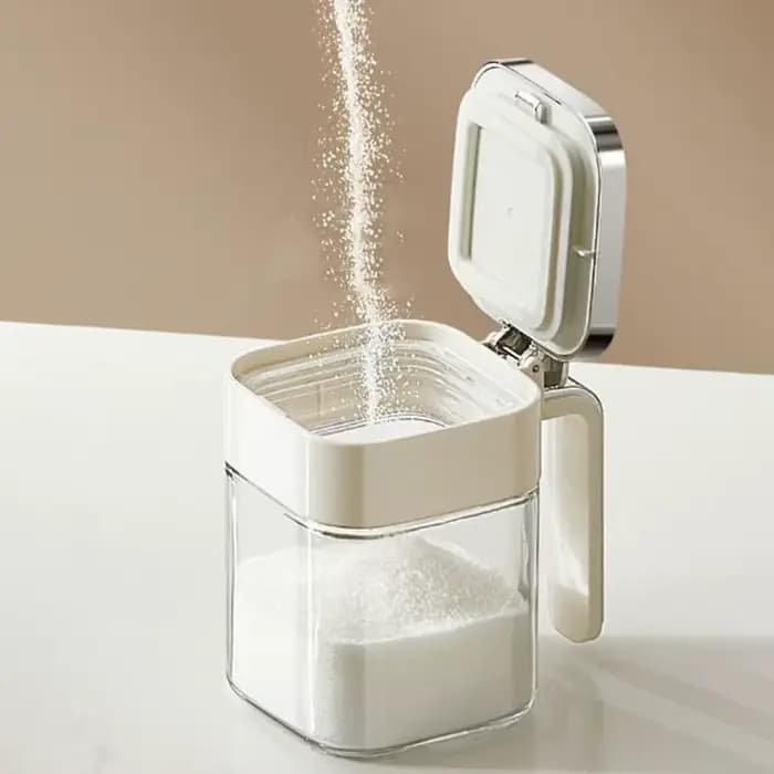 Boîte d'assaisonnement en verre Durable de 380ml