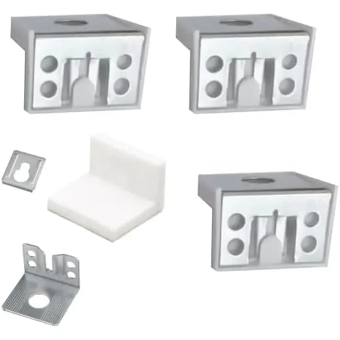 Supports muraux réglables pour armoires et placards, pour cuisine, dressing et raccordement d'angle