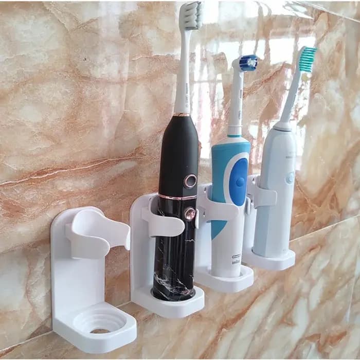 Porte-brosse à dents électrique mural pour adultes