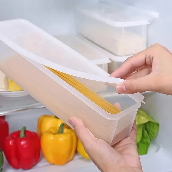 Conteneurs hermétiques de stockage des aliments, 4 pièces, supports de pâtes transparents avec couvercles pour l'organisation de la cuisine et l'emballage de fraîcheur des aliments
