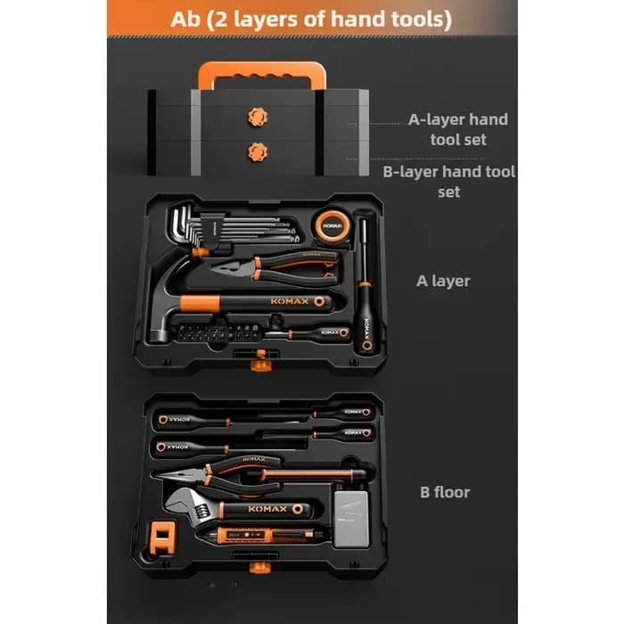 Ensemble de boîtes à outils domestiques