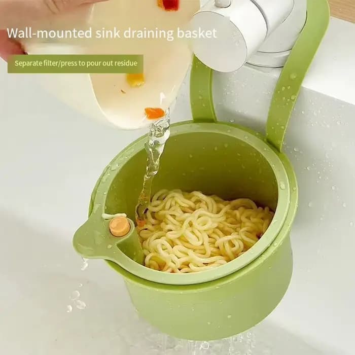 Panier de crépine suspendu pour évier de cuisine créatif