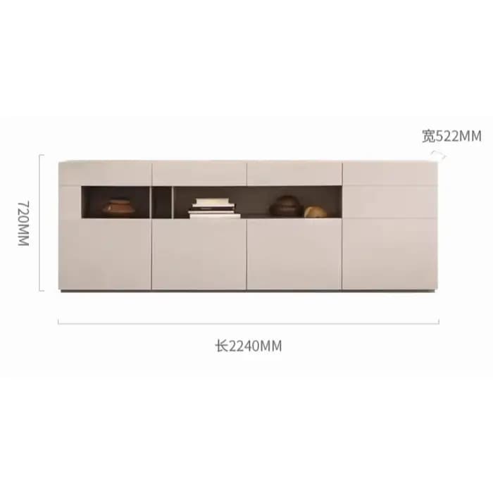 Organisateur artisanal armoires De Salon nordique debout armoire De luxe polyvalente grand bureau Muebles